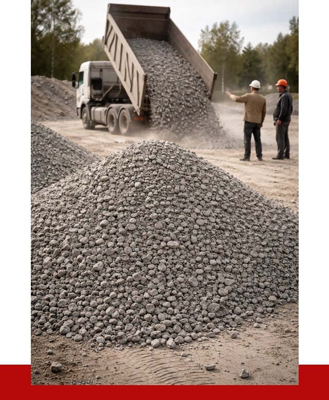 Гранитный щебень фракция 0-5 в Каменске-Уральском от 3085 руб ПРОНЕРУДКмн