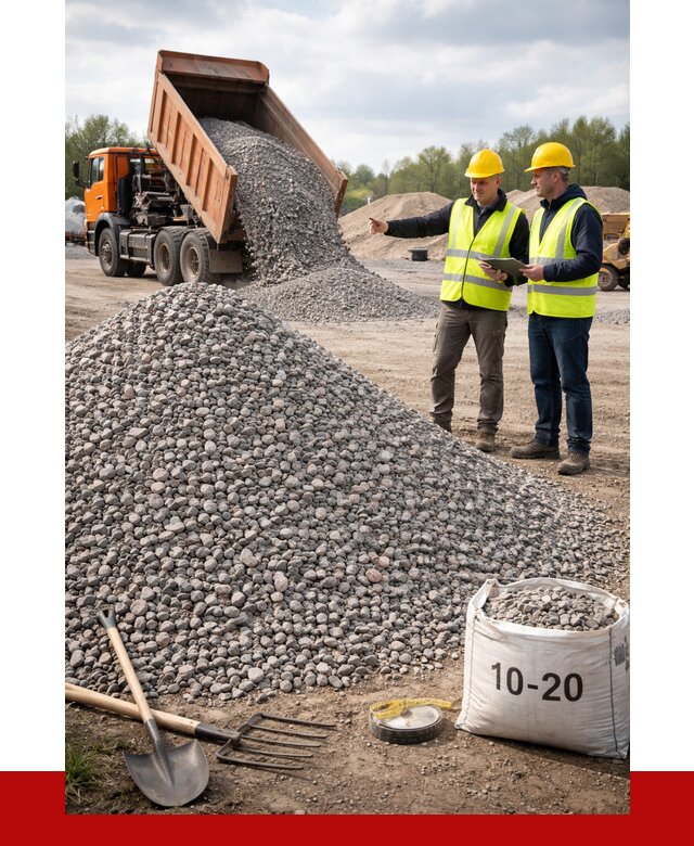 Гранитный щебень фракция 10-20 в Каменске-Уральском от 4468 руб.|ПРОНЕРУДКмн