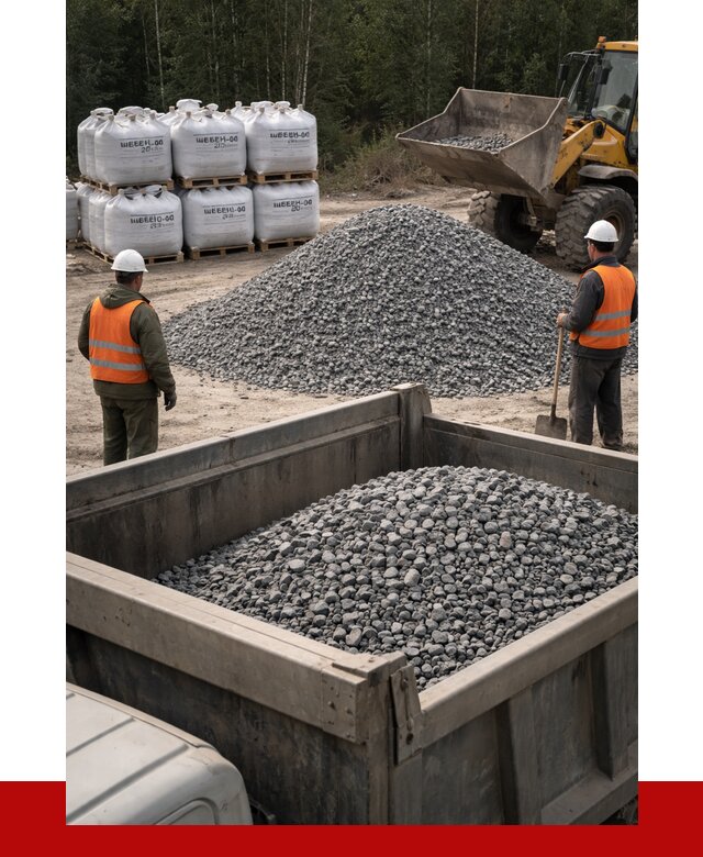 Щебень габбро диабаз 20-40 в Каменске-Уральском от 3617 руб. | ПРОНЕРУДКмн