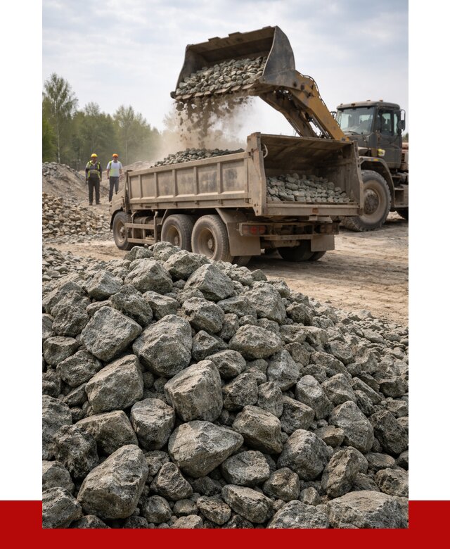 Щебень габбро диабаз фракция 70-150 в Каменске-Уральском от 2979 р.|ПРОНЕРУДКмн