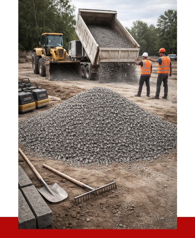 Гравийный щебень купить в Каменске-Уральском от 2340 р. ПРОНЕРУДКмн
