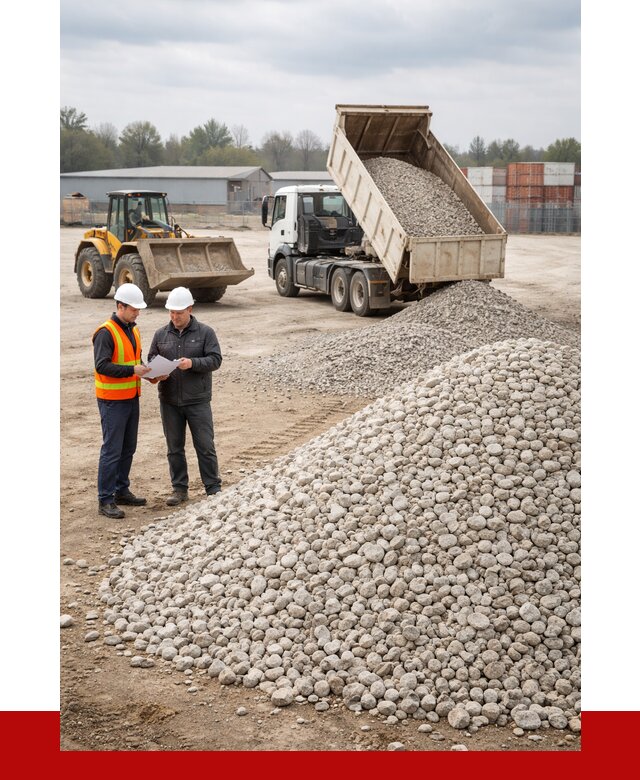 Известняковый щебень в Каменске-Уральском от 1489 р. доставка | ПРОНЕРУДКмн