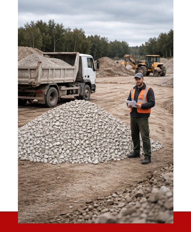 Доломитовый щебень в Каменске-Уральском купить от 2340 р., ПРОНЕРУДКмн