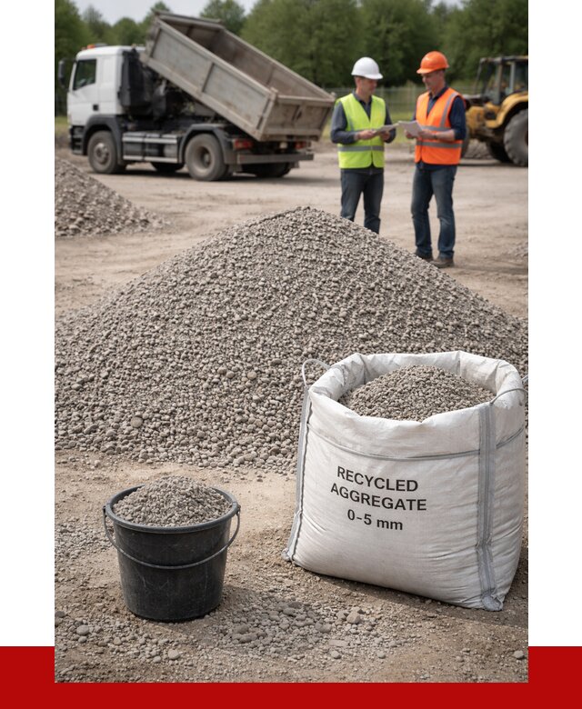 Вторичный щебень фракция 0-5 в Каменске-Уральском от 1702 р. ПРОНЕРУДКмн