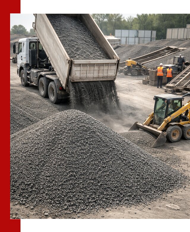 Вторичный щебень фракция 0–5 с доставкой в Каменске-Уральском
