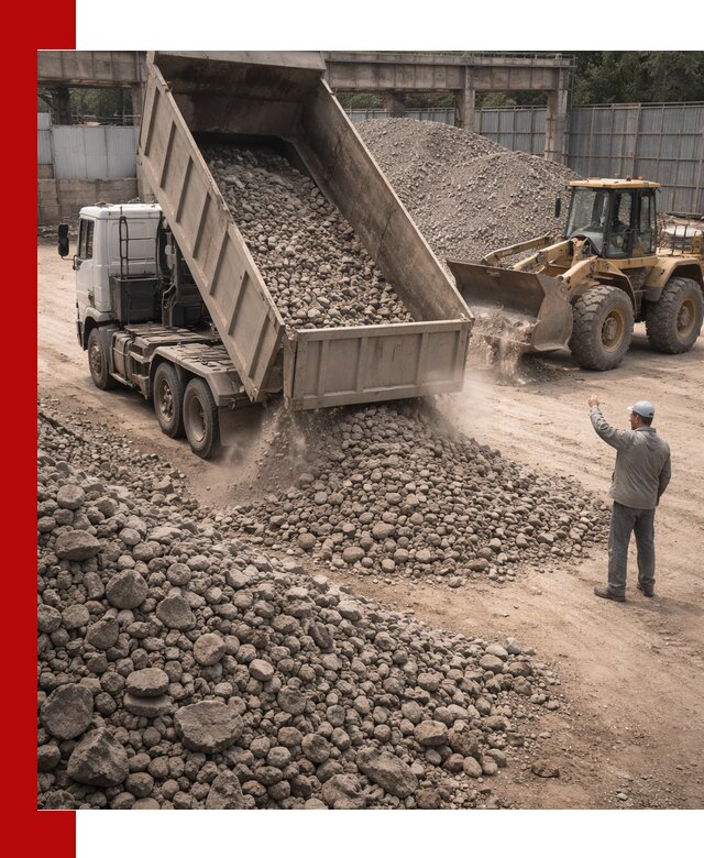 Вторичный щебень фракция 20-40 с доставкой в Каменске-Уральском