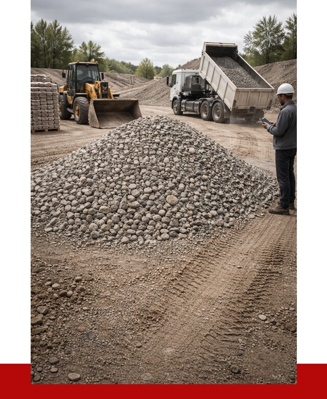 Купить бетонный щебень в Каменске-Уральском, от 3404 р. ПРОНЕРУДКмн