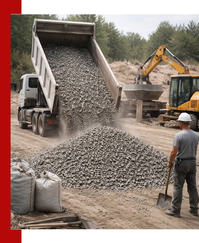 Доставка и продажа бетонного щебня в Каменске-Уральском