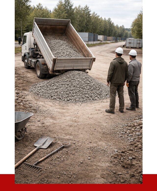 Бетонный щебень фракция 5-20 в Каменске-Уральском от 3404 р., ПРОНЕРУДКмн