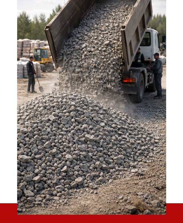 Бетонный щебень фракция 40-70 в Каменске-Уральском от 1915 р. ПРОНЕРУДКмн