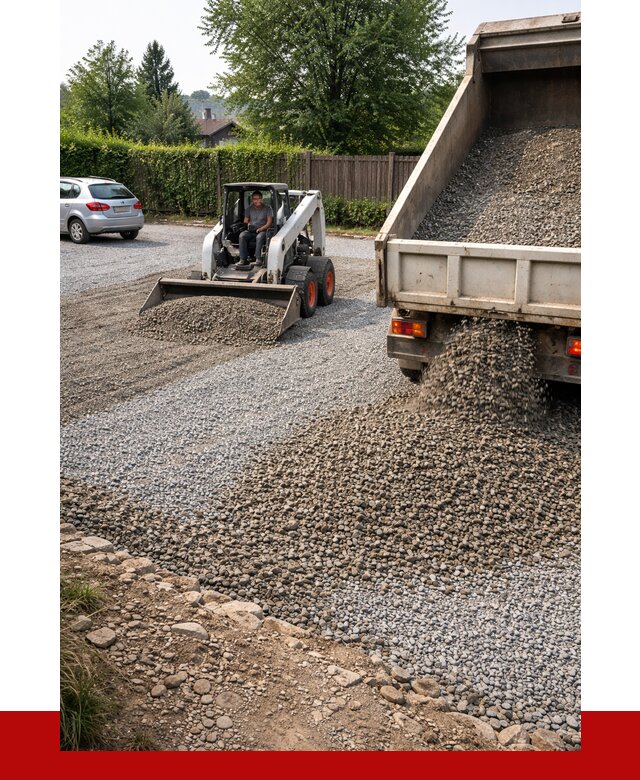 Щебень для парковки в Каменске-Уральском с доставкой от 1277 р.| ПРОНЕРУДКмн