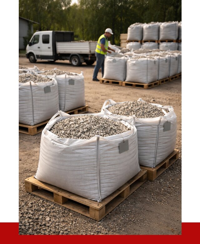 Щебень в мешках с доставкой в Каменске-Уральском от 4468 р. | ПРОНЕРУДКмн
