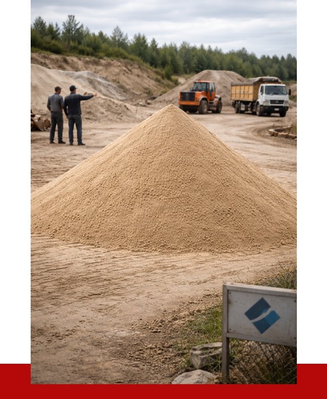 Карьерный песок навалом в Каменске-Уральском от 1915 р. | ПРОНЕРУДКмн