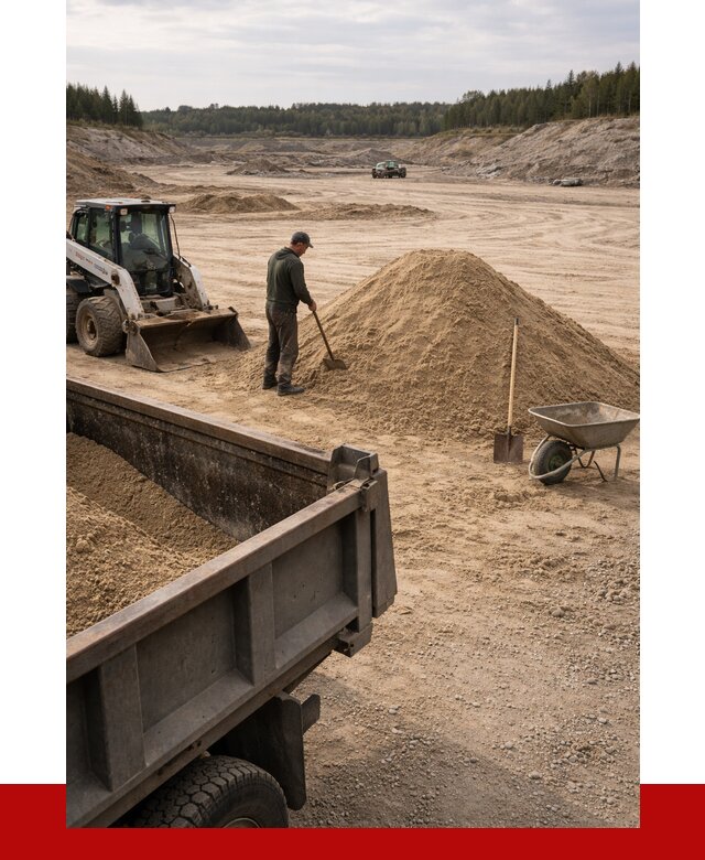Карьерный песок среднезернистый в Каменске-Уральском, от 2340 р. ПРОНЕРУДКмн
