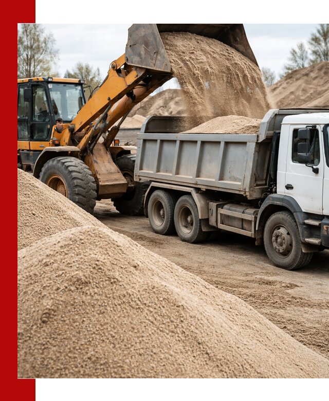 Доставка сеяного песка в Каменске-Уральском оптом и в розницу