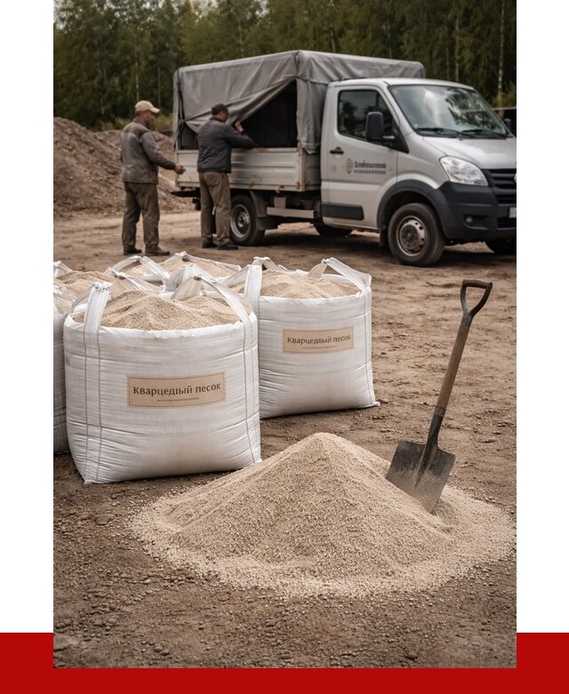 Кварцевый песок для пескоструя в Каменске-Уральском от 4787 р. | ПРОНЕРУДКмн