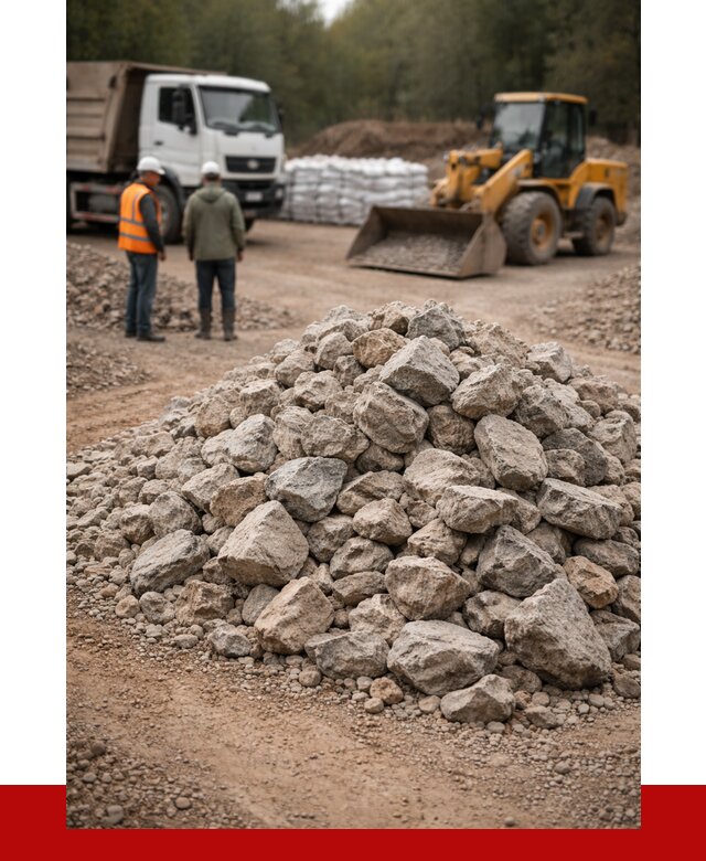 Купить бутовый камень с доставкой в Каменске-Уральском от 2447 р. | ПРОНЕРУДКмн