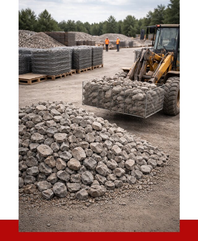 Камень для габионов фракция 70-150 в Каменске-Уральском от 4468 р. | ПРОНЕРУДКмн