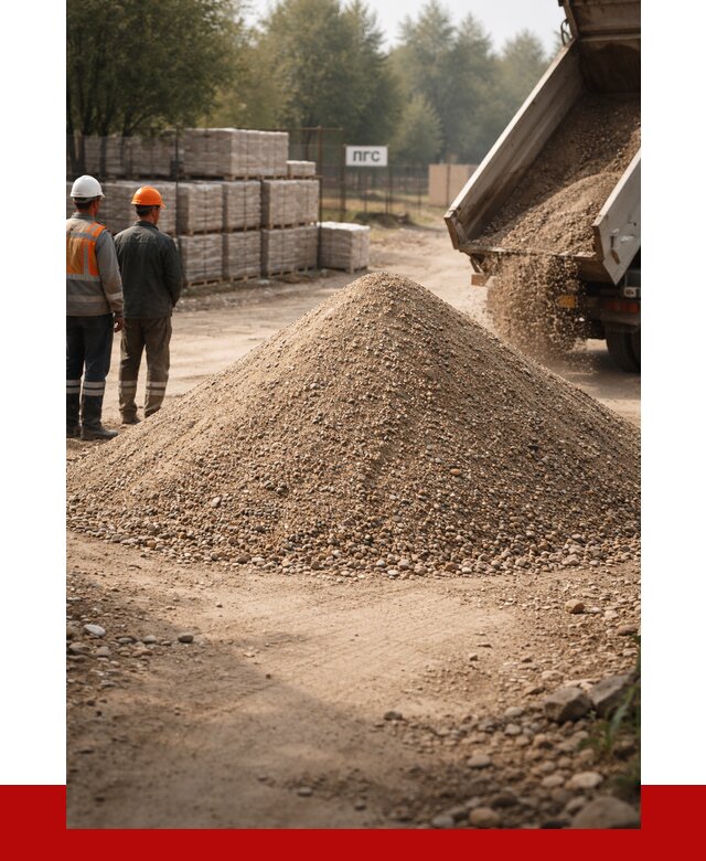 ПГС С1 с доставкой в Каменске-Уральском от 2979 р. за куб | ПРОНЕРУДКмн