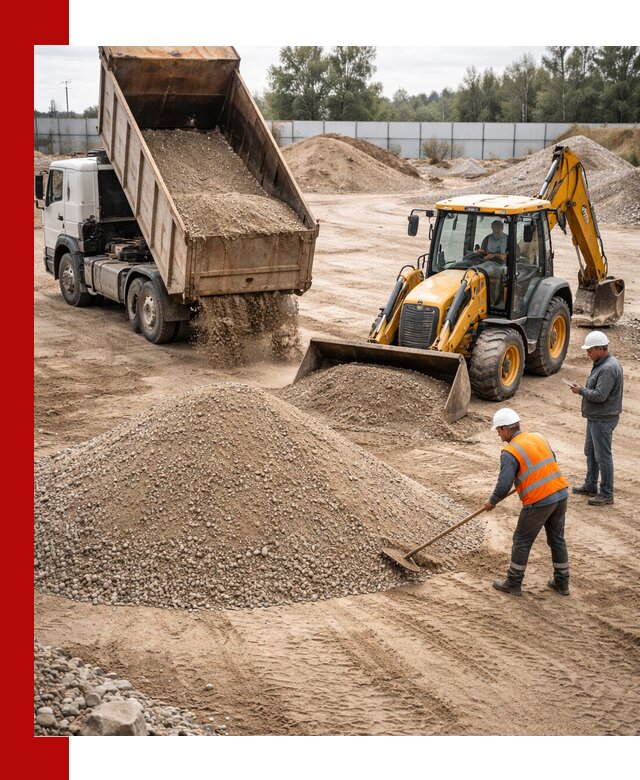 Поставка и доставка ПГС С4 в мешках и самосвалах в Каменске-Уральском