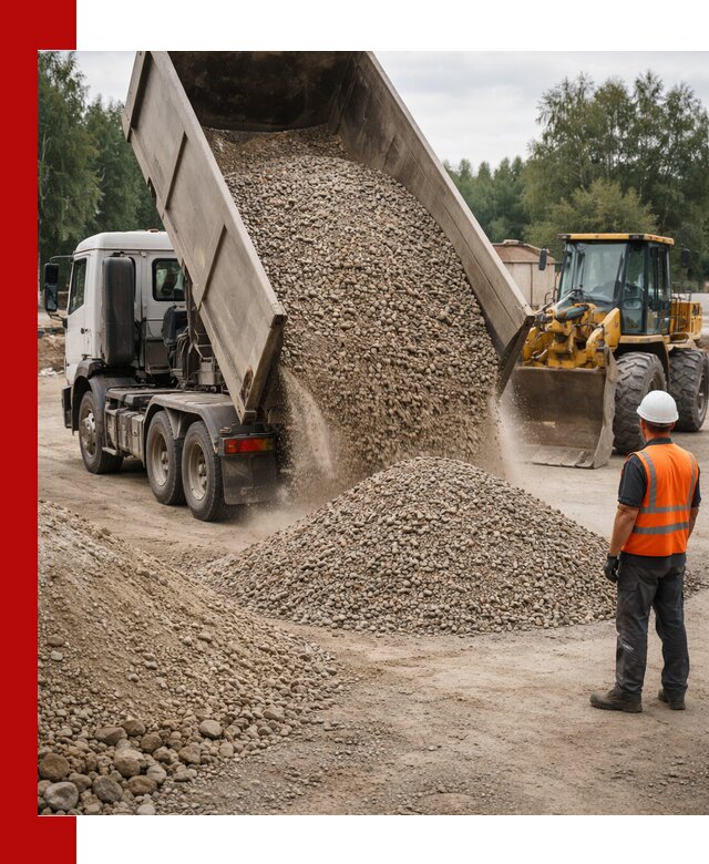 Доставка щпс в Каменске-Уральском — щебеночно-песчаная смесь под заборы и дорожки