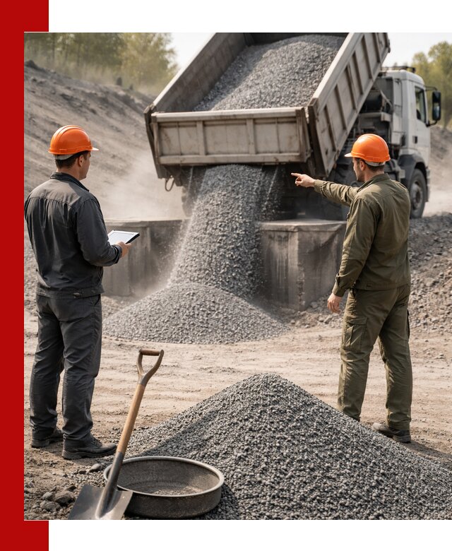 Гранитная крошка фракция 2-5 доставка в Каменске-Уральском
