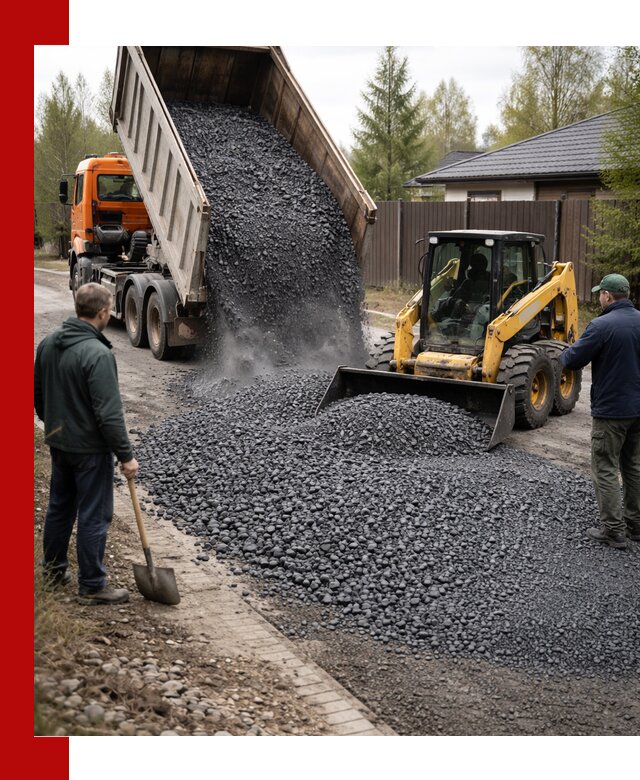 Крошка габбро с доставкой в Каменске-Уральском для строительных работ