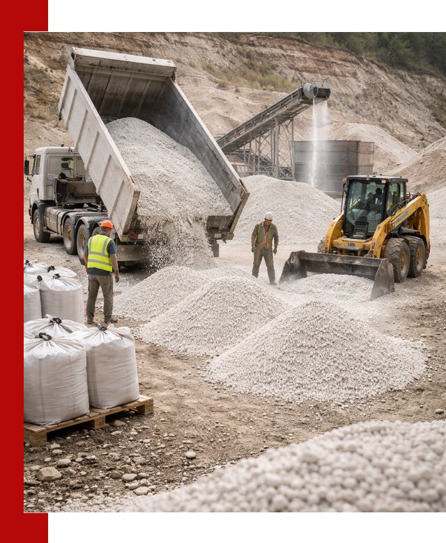 Доставка перлита в Каменске-Уральском для тепло-, звуко- и гидроизоляции