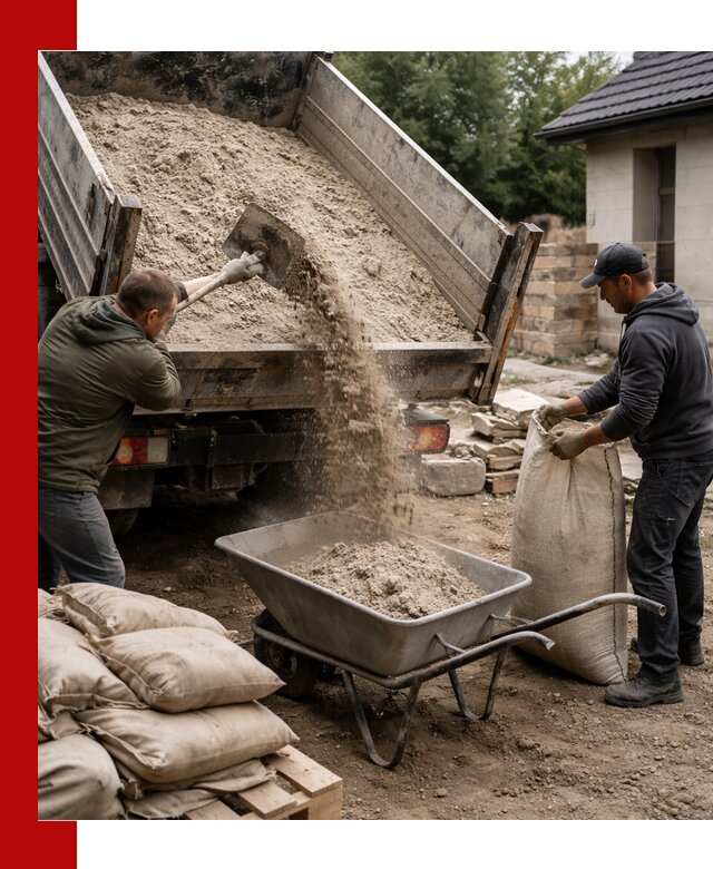 Качественная сухая смесь для кладки с доставкой в Каменске-Уральском