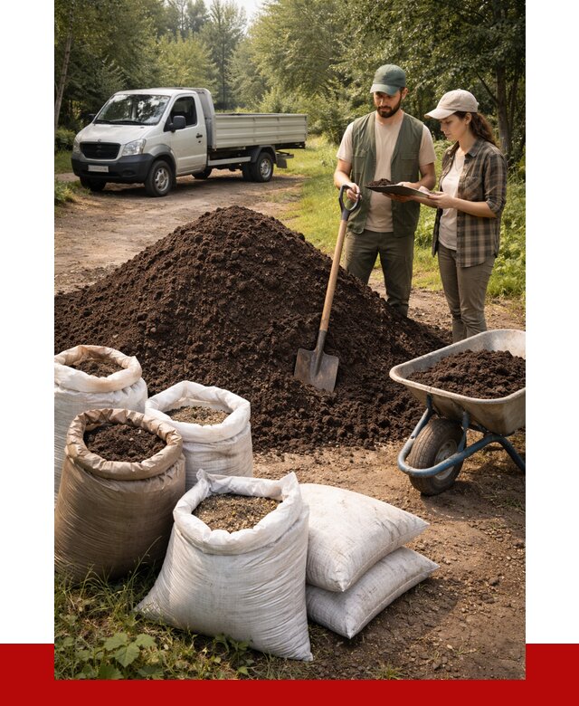 Купить грунт с доставкой в Каменске-Уральском от 4787 р. за м3 | ПРОНЕРУДКмн