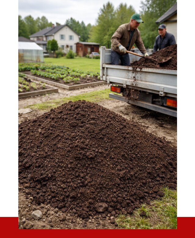 Плодородный грунт в Каменске-Уральском с доставкой от 4468 р. | ПРОНЕРУДКмн
