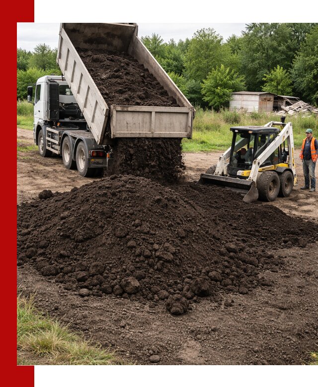 Поставка плодородной земли с доставкой самосвалом в Каменске-Уральском