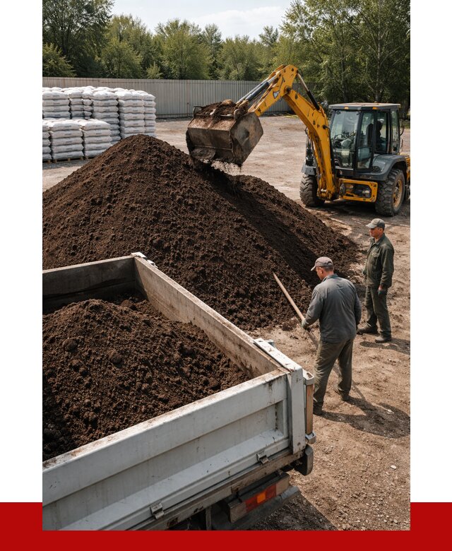 Растительный грунт с доставкой в Каменске-Уральском от 3404 р. | ПРОНЕРУДКмн