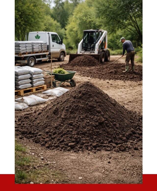 Грунт для озеленения с доставкой в Каменске-Уральском от 1915 р. | ПРОНЕРУДКмн