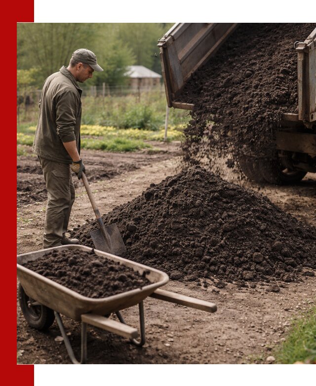 Доставка качественной земли для огорода в Каменске-Уральском