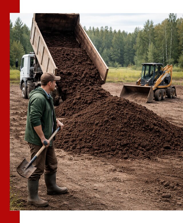 Купить верховой торф с доставкой в Каменске-Уральском для садоводства и растений