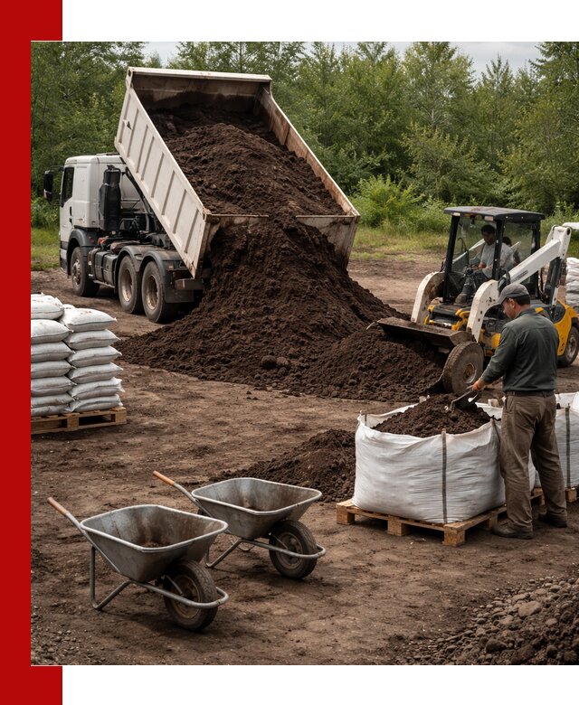 Доставка и продажа торфогрунта в Каменске-Уральском оптом и в розницу