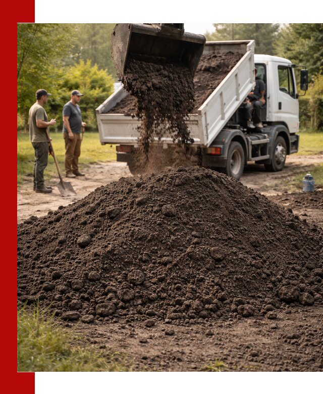 Доставка и продажа чернозема в Каменске-Уральском оптом и в розницу