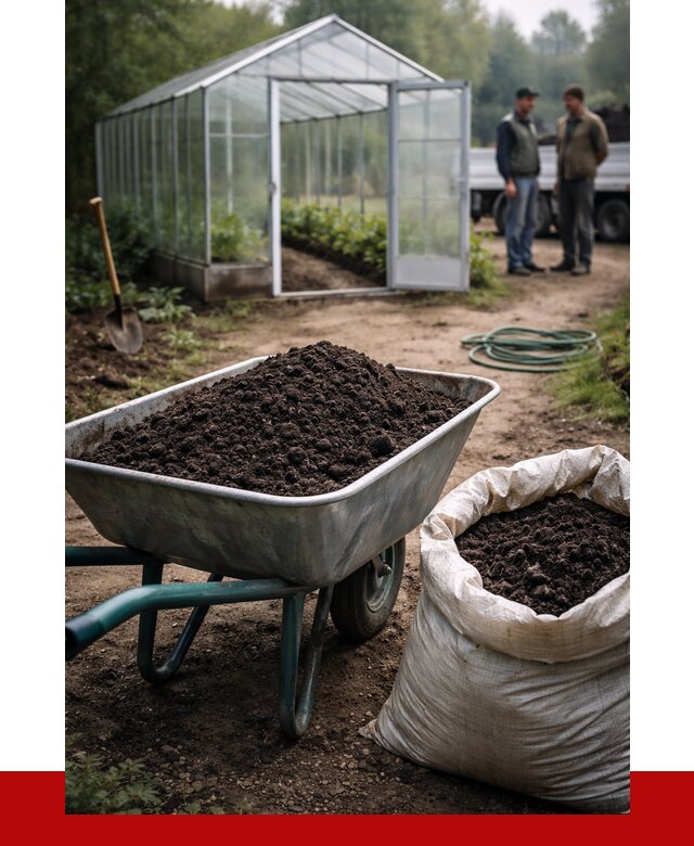 Чернозем для теплицы в Каменске-Уральском с доставкой от 1596 р. | ПРОНЕРУДКмн