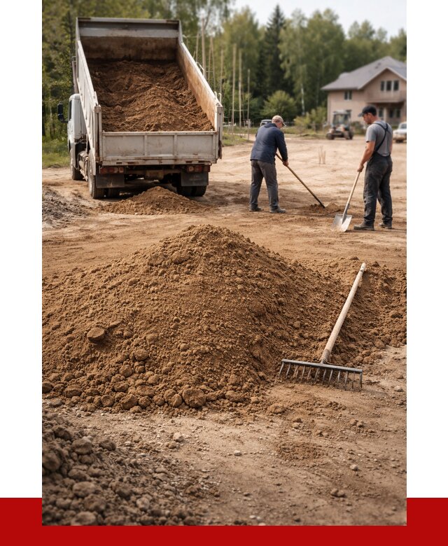 Суглинок для планировки в Каменске-Уральском с доставкой от 4468 р. | ПРОНЕРУДКмн