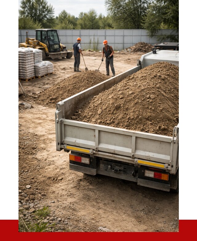 Супесь с доставкой в Каменске-Уральском от 2606 р. за куб | ПРОНЕРУДКмн
