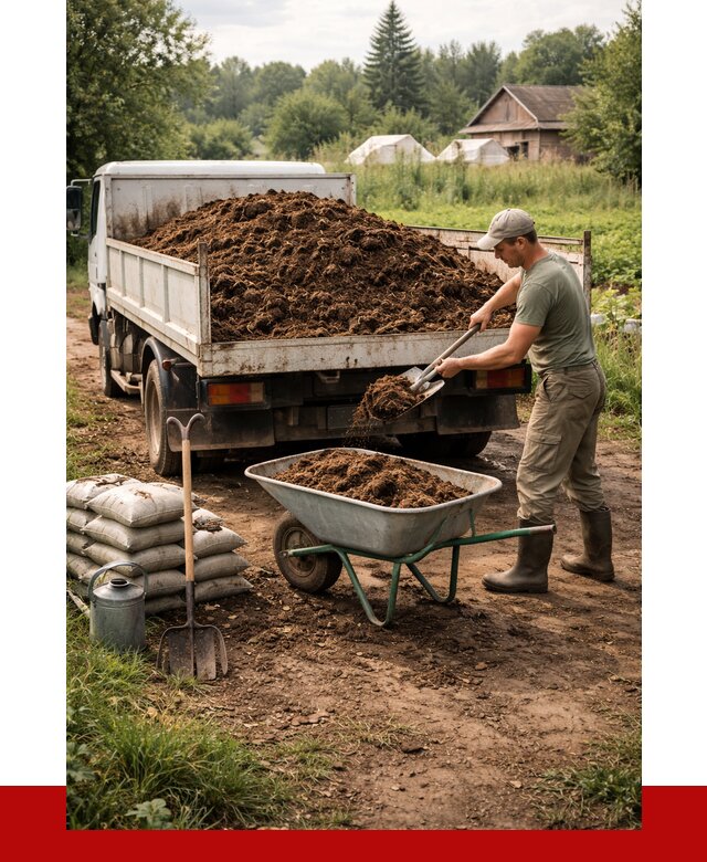 Купить коровий навоз с доставкой в Каменске-Уральском от 1915 р. | ПРОНЕРУДКмн