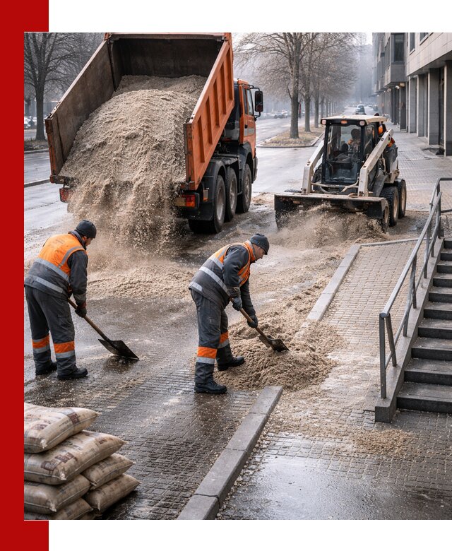 Поставка противогололедных материалов в Каменске-Уральском