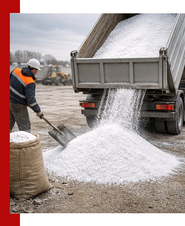 Поставка хлористого натрия оптом и в розницу в Каменске-Уральском