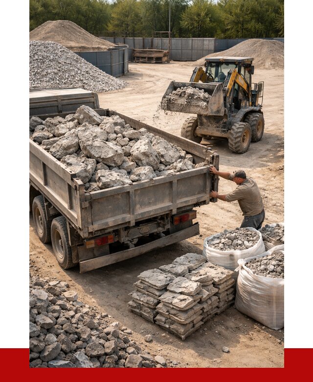 Купить бой бетона с доставкой в Каменске-Уральском от 5106 р. | ПРОНЕРУДКмн