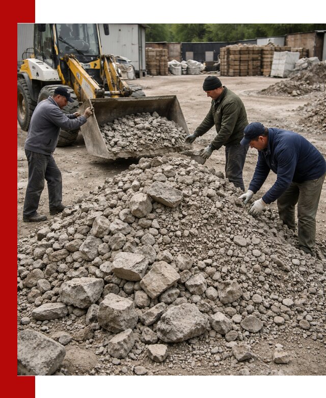 Демонтаж и вывоз бой бетона в Каменске-Уральском