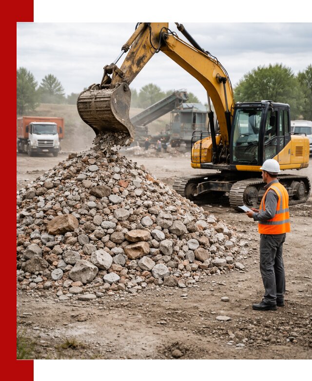 Доставка и вывоз строительного боя в Каменске-Уральском