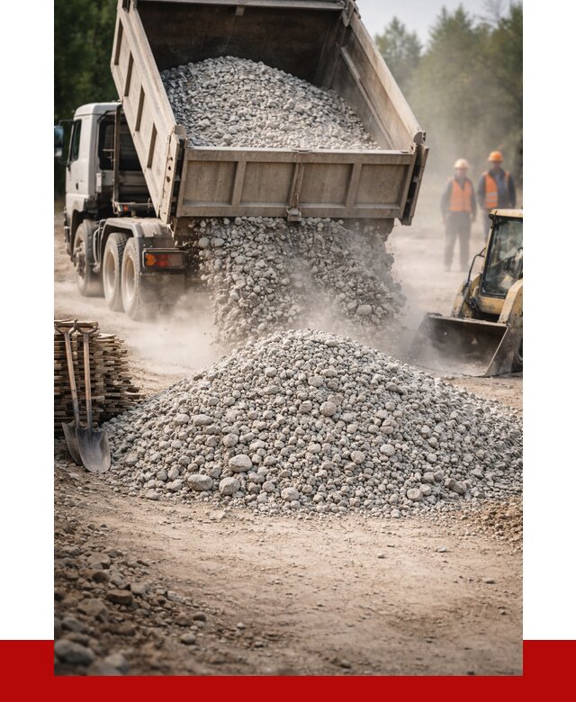 Купить дробленый бетон в Каменске-Уральском от 1808 р./куб | ПРОНЕРУДКмн
