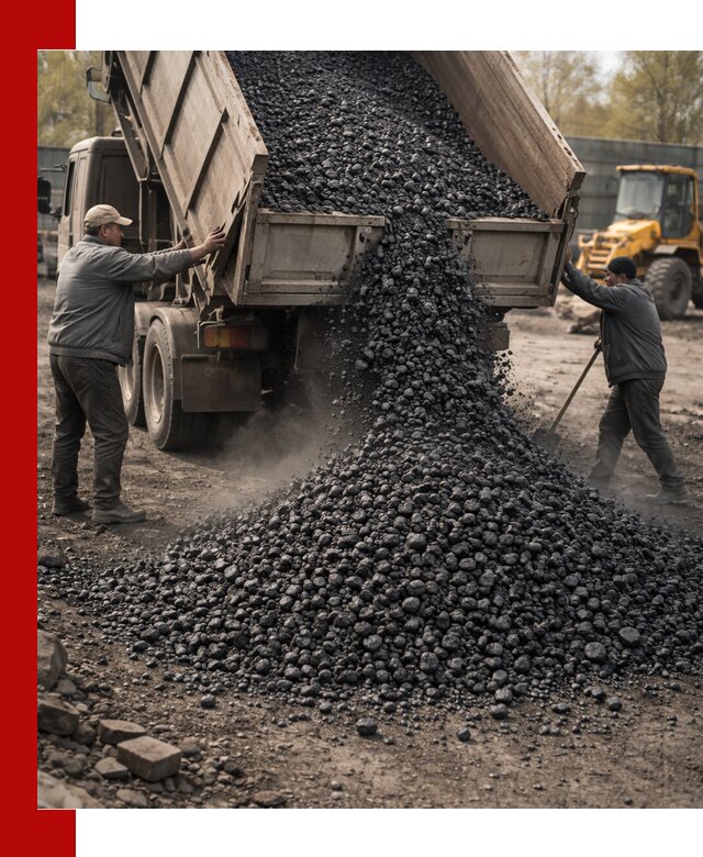 Доставка угля семечка самосвалами в Каменске-Уральском
