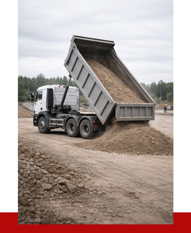 Доставка самосвалом 15 кубов в Каменске-Уральском от 6915 руб. | ПРОНЕРУДКмн